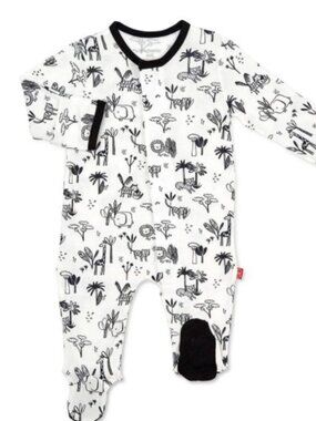 Magnetic Me Animal Safari Footie 3-6 Months